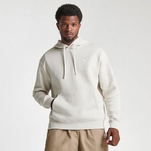 NWT – Nike Sportswear Club Fleece Pullover Hoodie – Large (Bone/Light Bone)